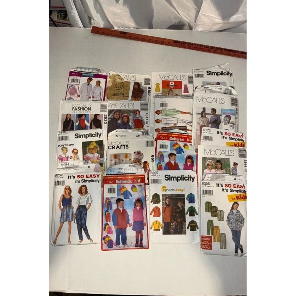 17 clothing patterns